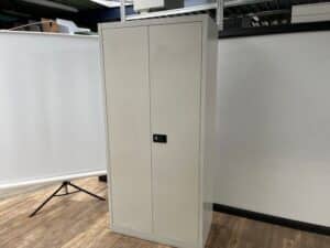 Extra diepe draaideurkast Lichtgrijs