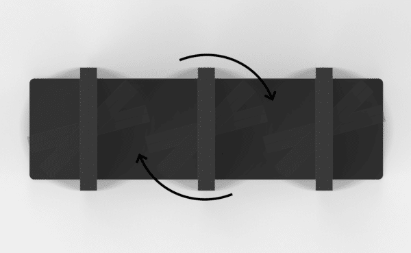 Akoestische roomdivider lamellen