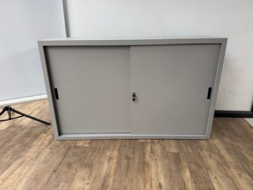 B-keus schuifdeurkast grijs