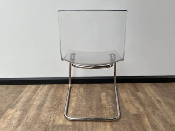 Vergaderstoelen set transparant