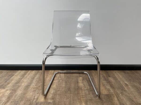 Vergaderstoelen set transparant