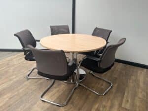 Ronde tafel - Chroom