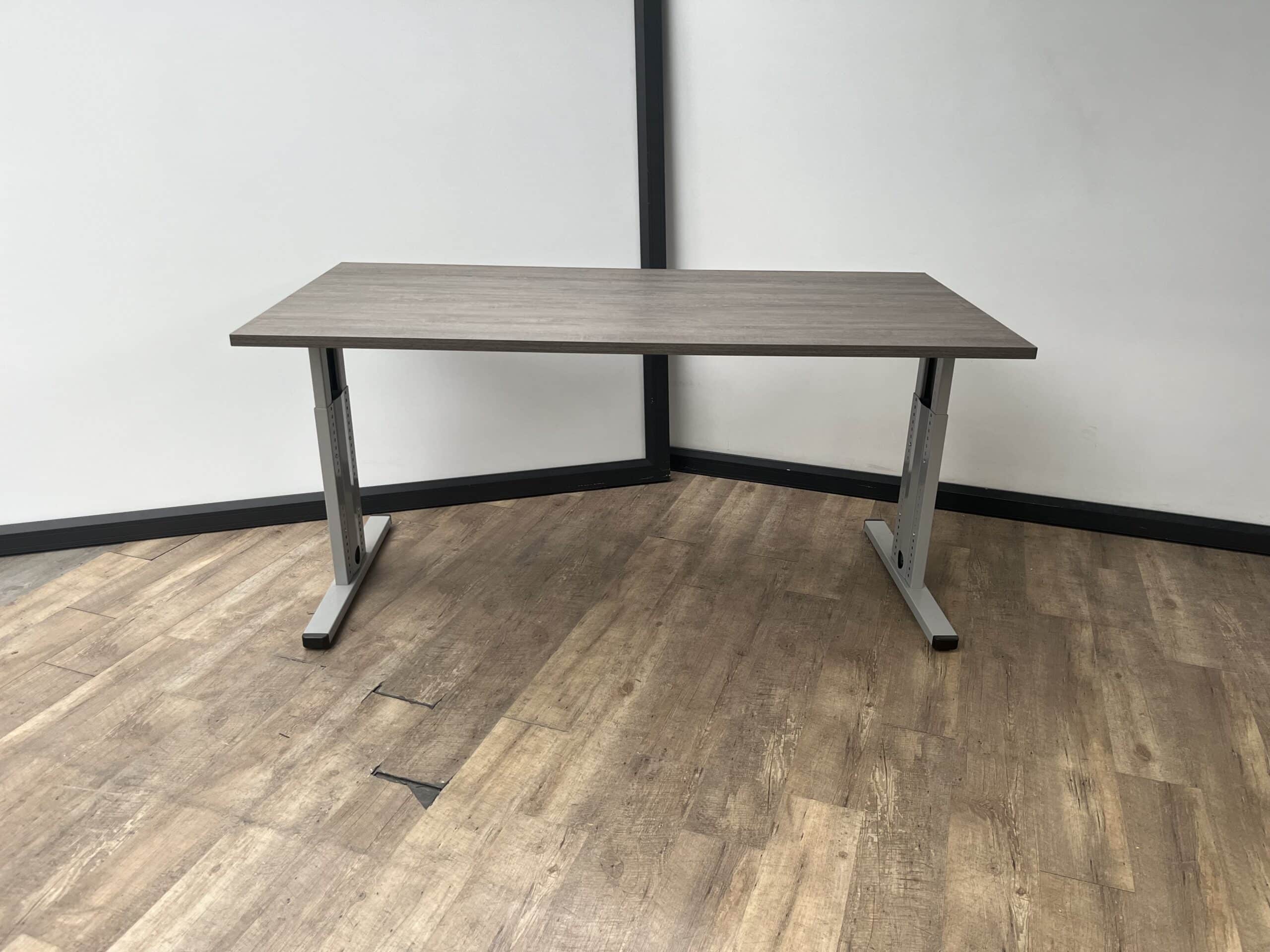 Bureau T-poot Aluminium (160)