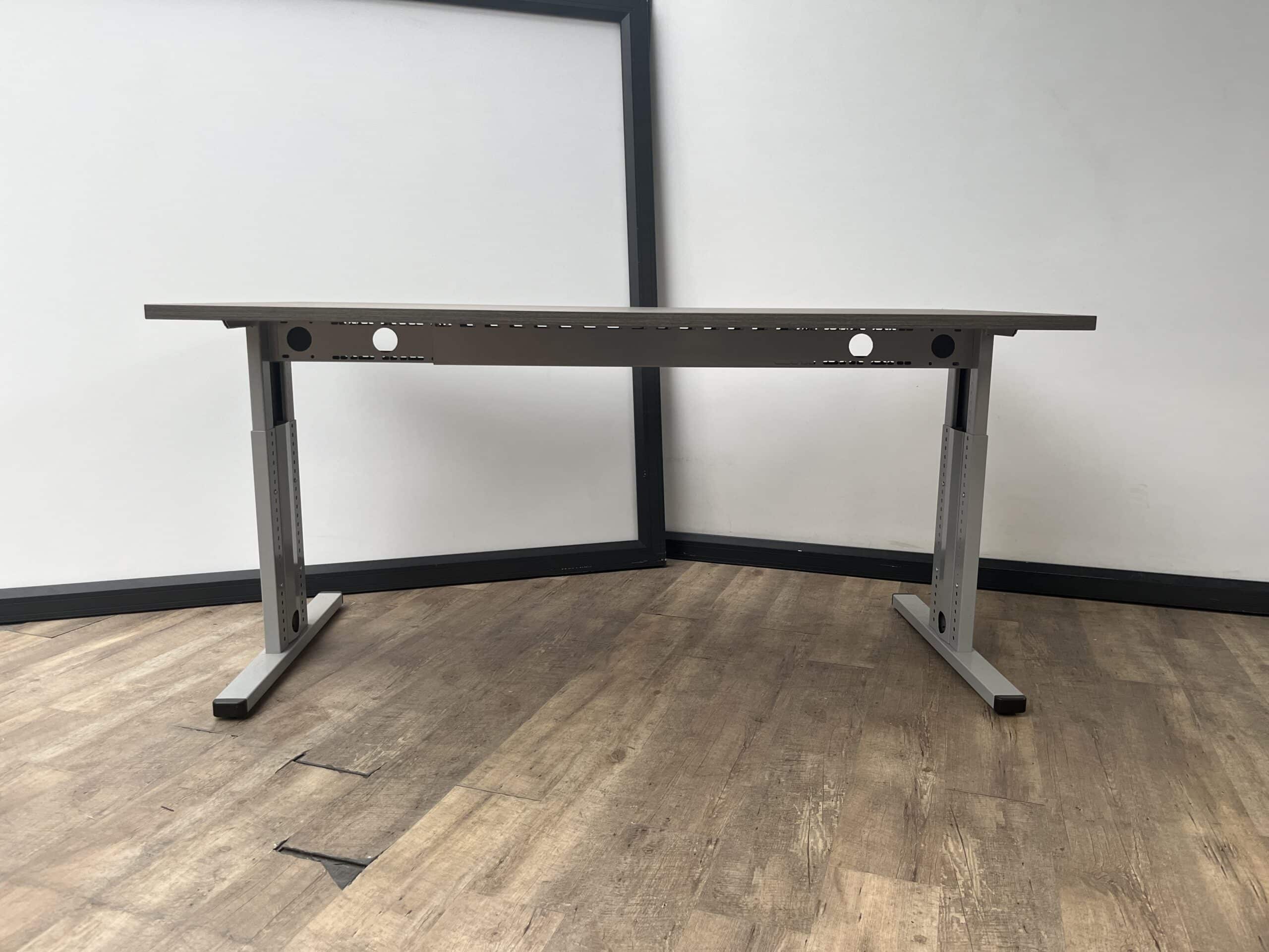 Bureau T-poot Aluminium (160)