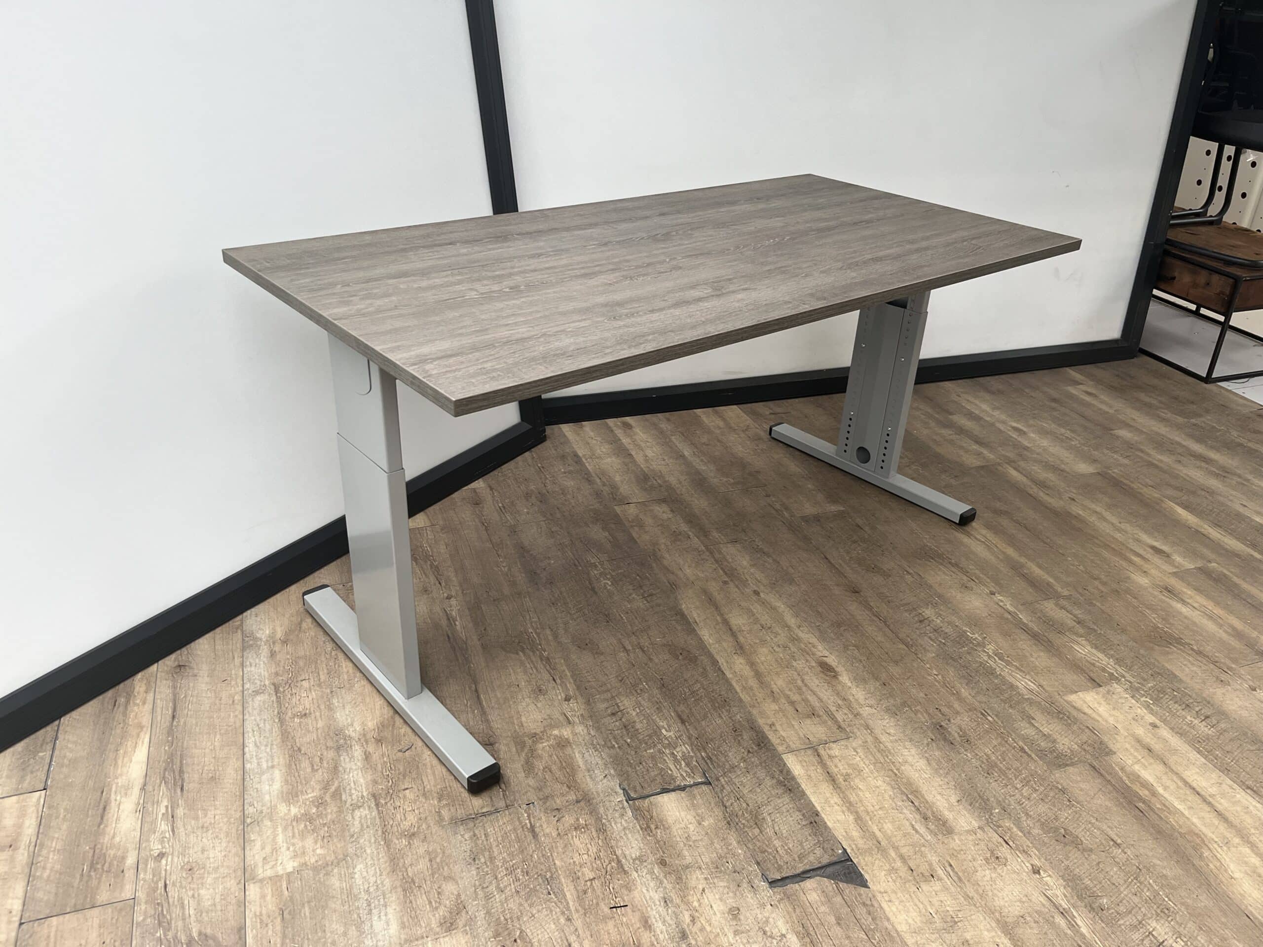 Bureau T-poot Aluminium (160)