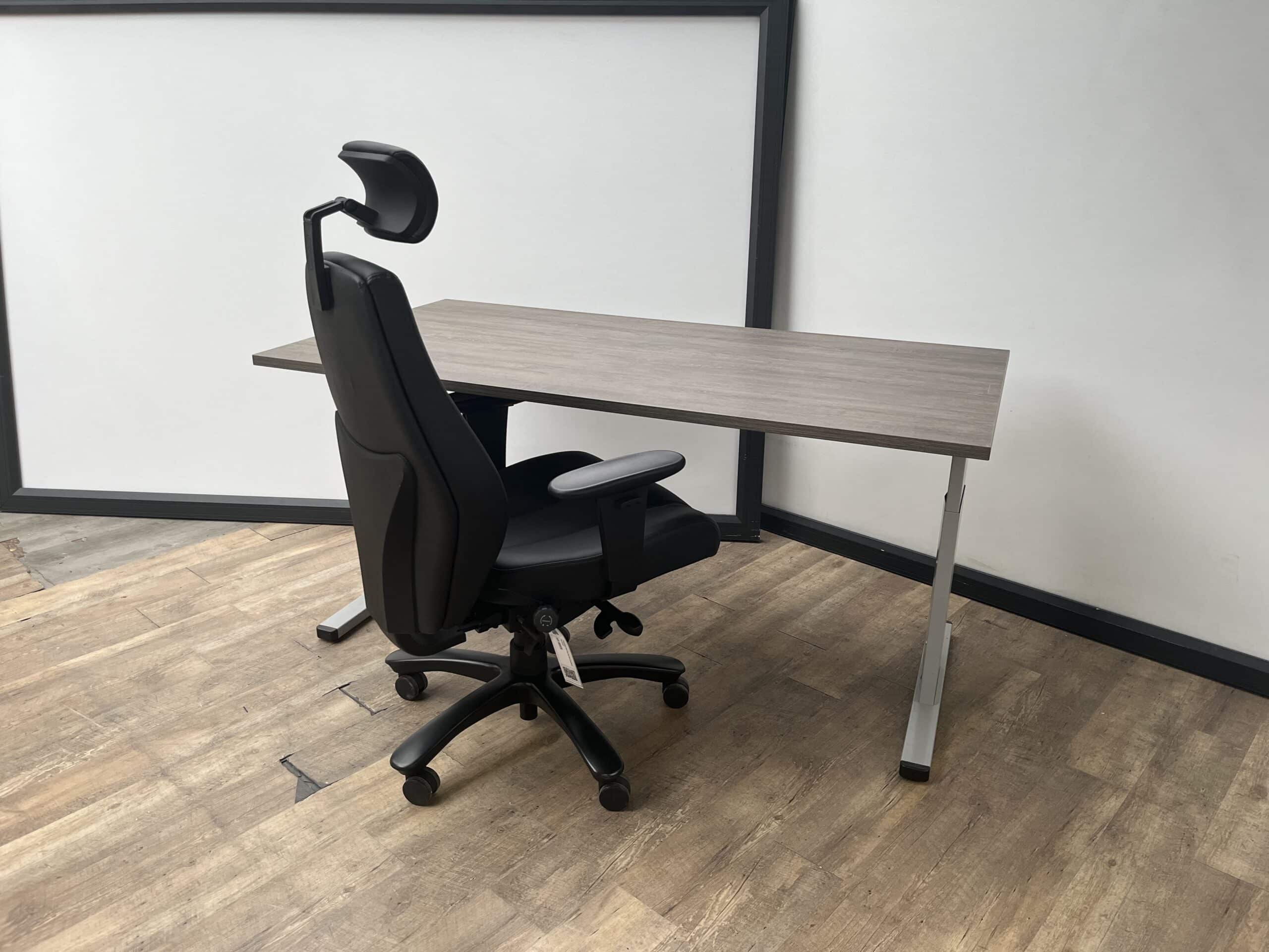 Bureau T-poot Aluminium (160)