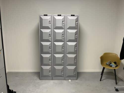 5 deurs lockers – Sonesto (Donker grijs)