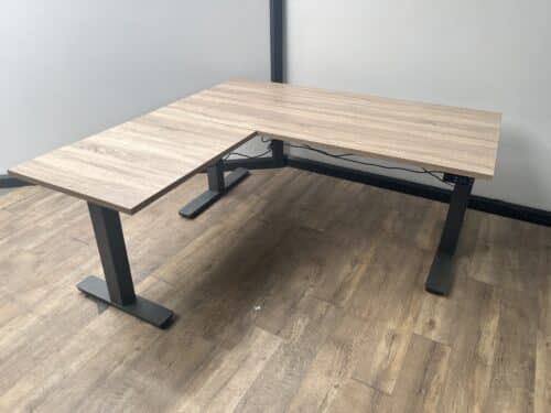 Zit sta hoekbureau (Antraciet)