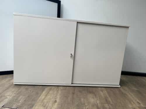Witte schuifdeurkast 101x166x40